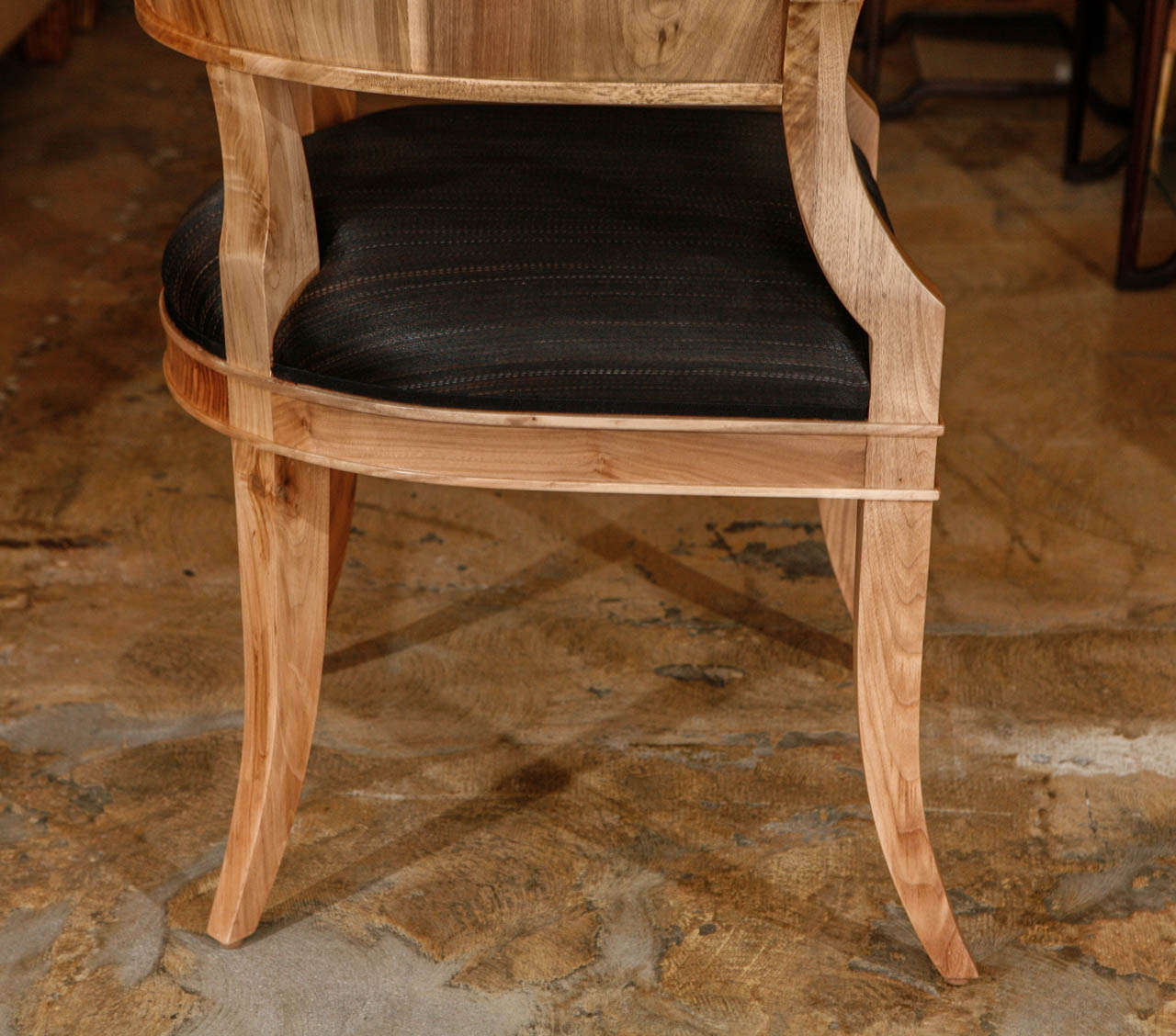 Bleached Walnut French Art Deco Style Chairs For Sale at 1stDibs art deco style furniture