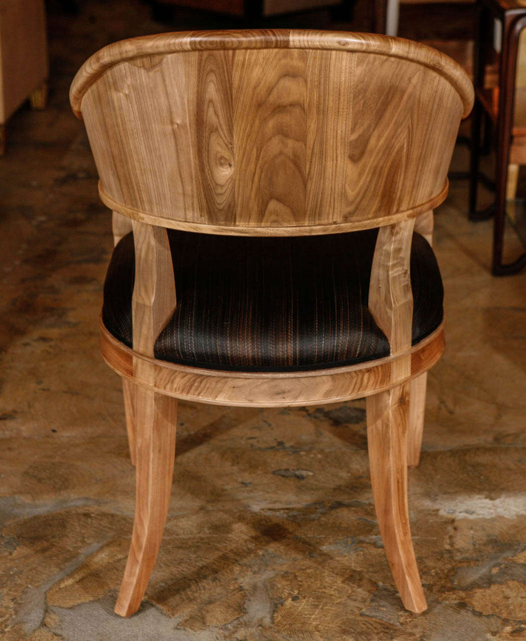 Bleached Walnut French Art Deco Style Chairs For Sale at 1stDibs art deco style furniture