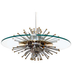 Lightolier Sputnik Starburst Chandelier 11