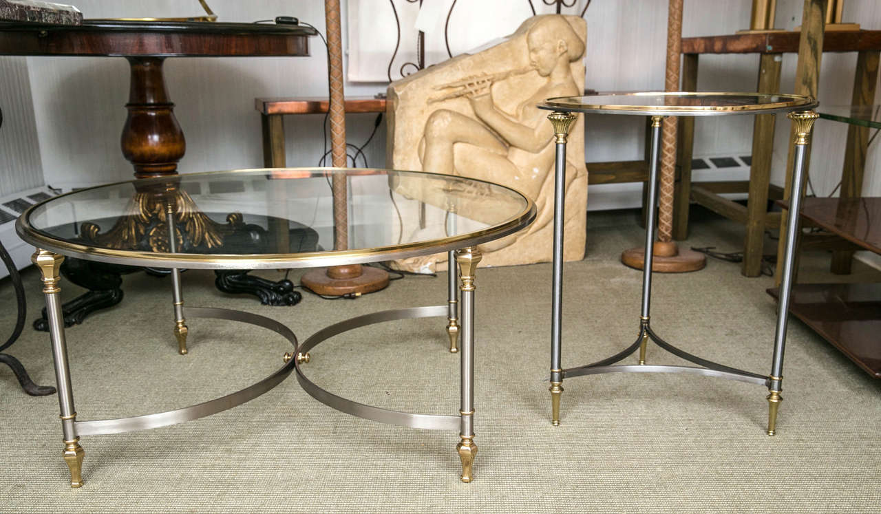 Unknown Directoire Style Bronze Coffee Table