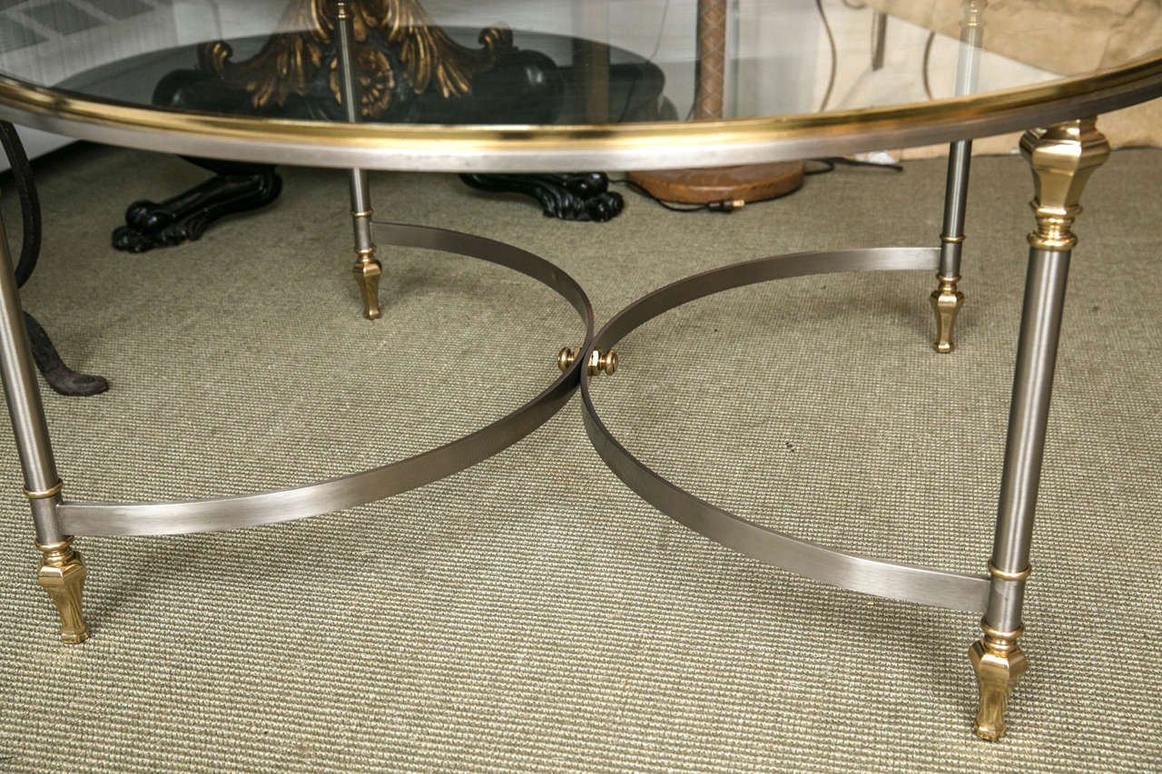 Directoire Style Bronze Coffee Table 1