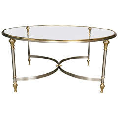 Directoire Style Bronze Coffee Table