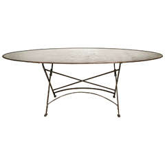Folding French Outdoor or Indoor Table