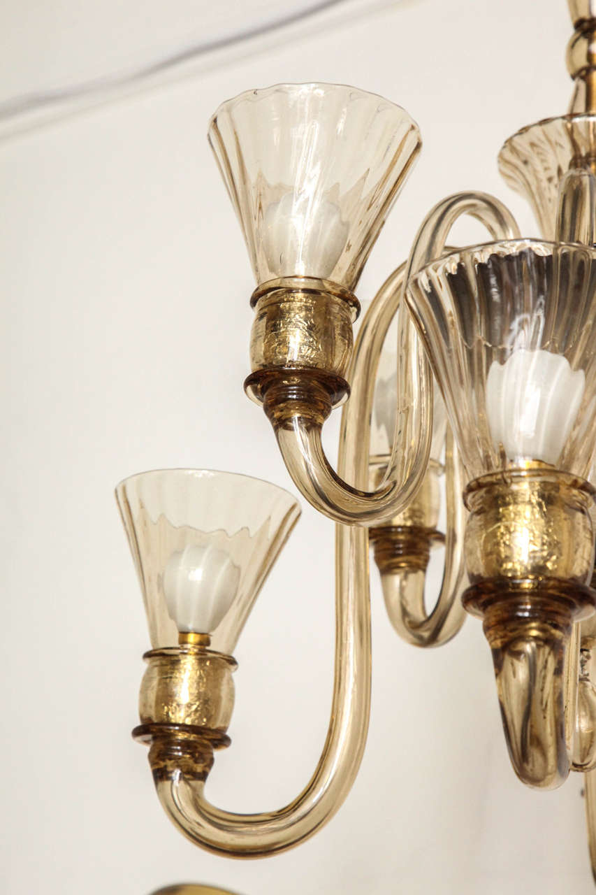 Mid-20th Century Chandelier Made in Venice, 1930 For Sale