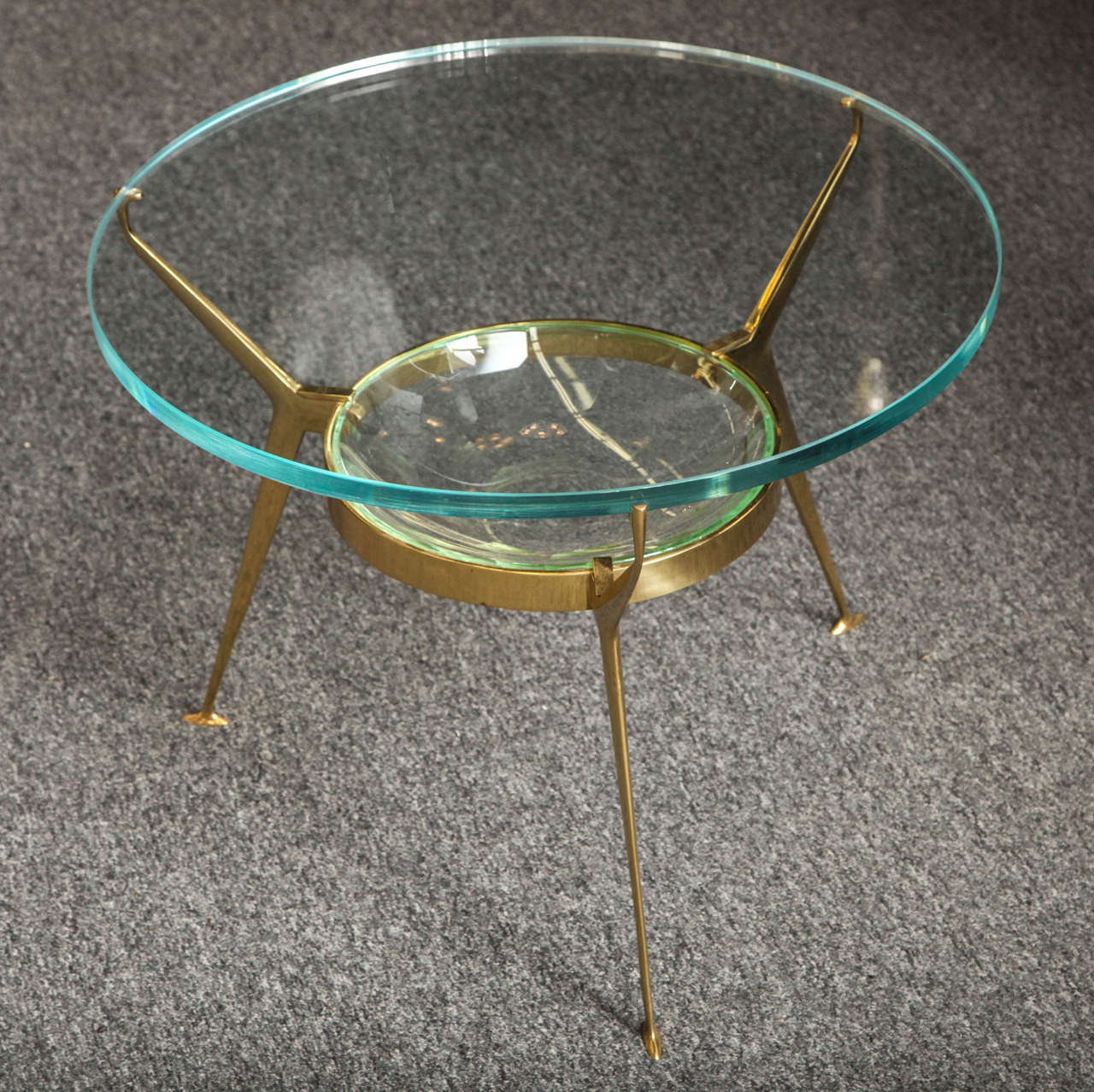 Mid-Century Modern Fontana Arte Cocktail Table Made in Italy