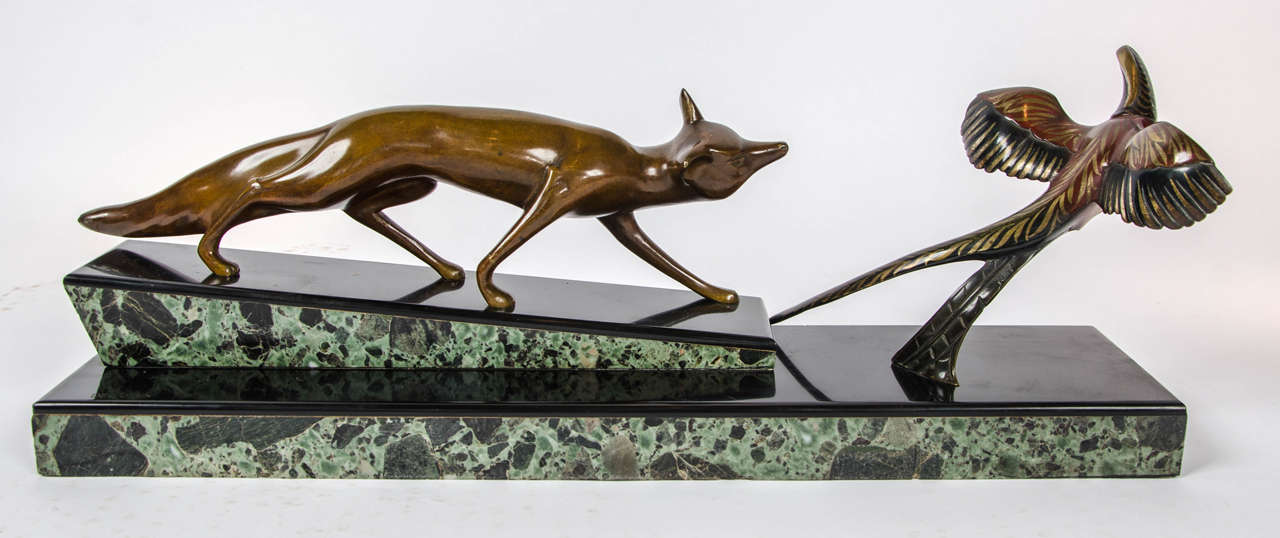 Art Deco Bronze Group