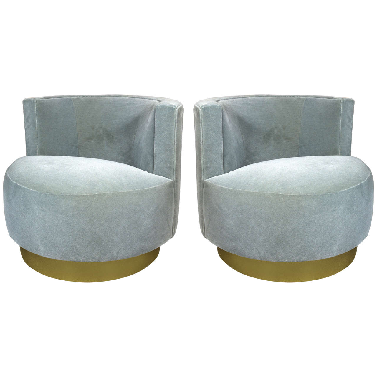 Pair of Swivel Chairs Designed by Steve Chase