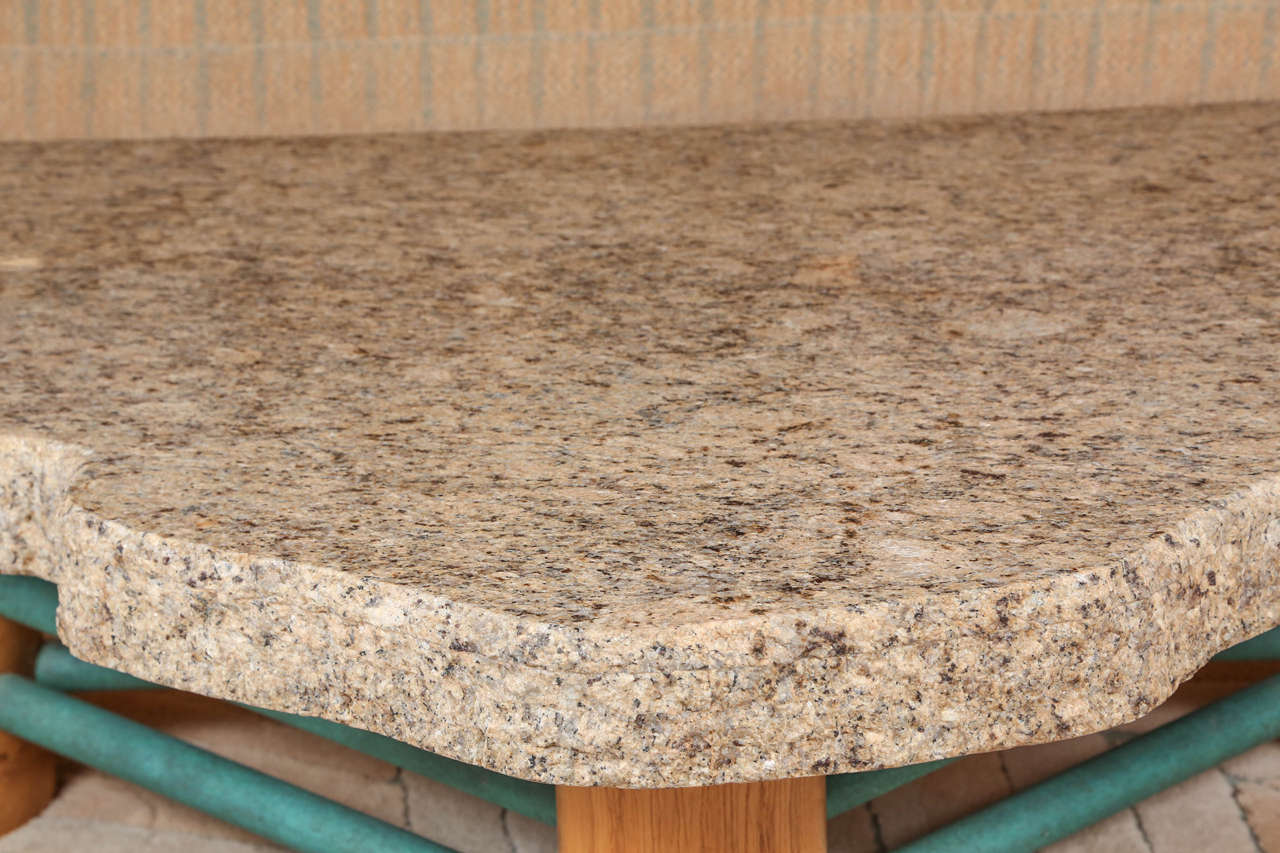 Custom Granite Coffee Table by Steve Chase at 1stDibs