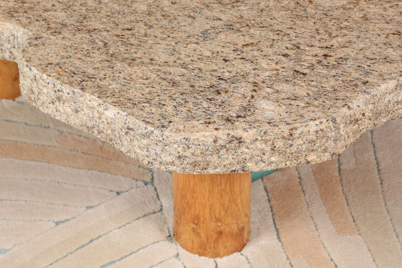 Custom Granite Coffee Table by Steve Chase at 1stDibs