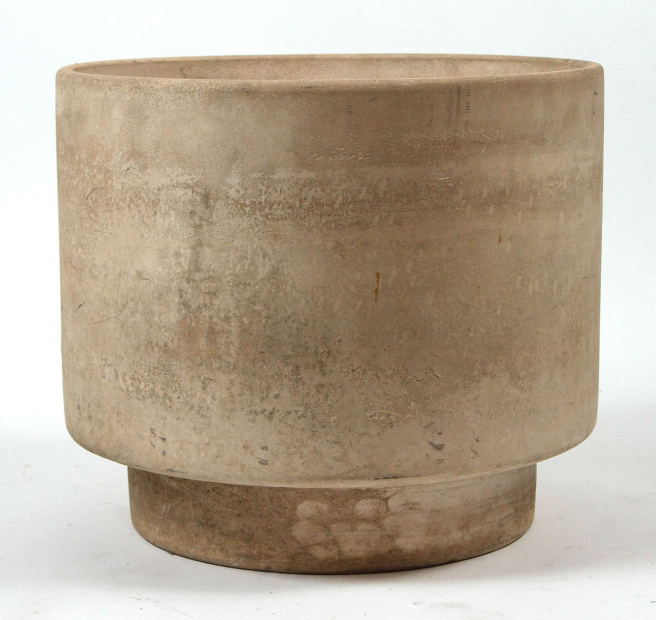 Mid-20th Century Bisque Planter in the Style of Architectural Pottery