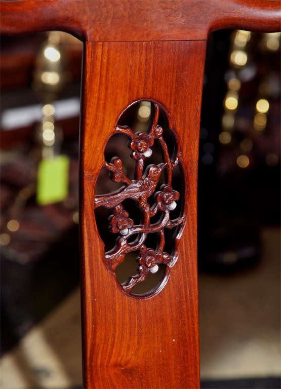 English Rosewood Chinese Dining Room Set