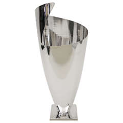 Silberne Vase "Wing" von Elsa Rady für Swid Powell