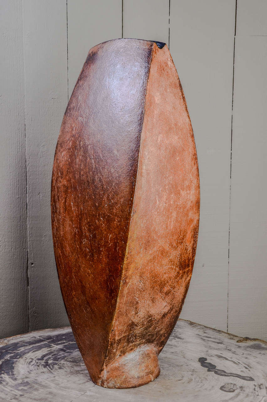 Danish Huge stoneware sculpture by Bente Hansen For Sale