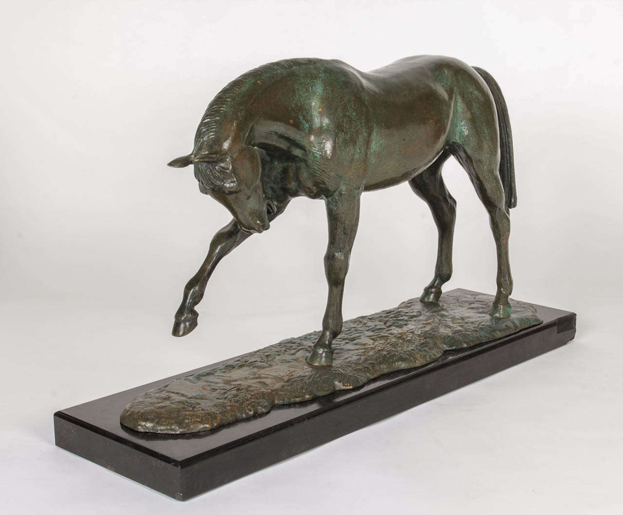 Mid-20th Century Andre Vincent Becquerel Arabian Horse Sculpture, circa 1930 For Sale