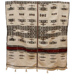 Vintage West African Fulani Wedding Blanket