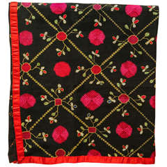 Vintage Swat Valley Embroidered Shawl