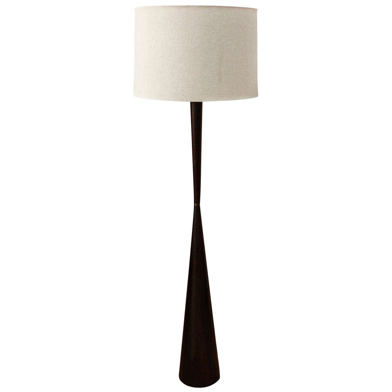 Mid-Century Teak Floor Lamp