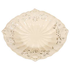 Antique Creamware Dish