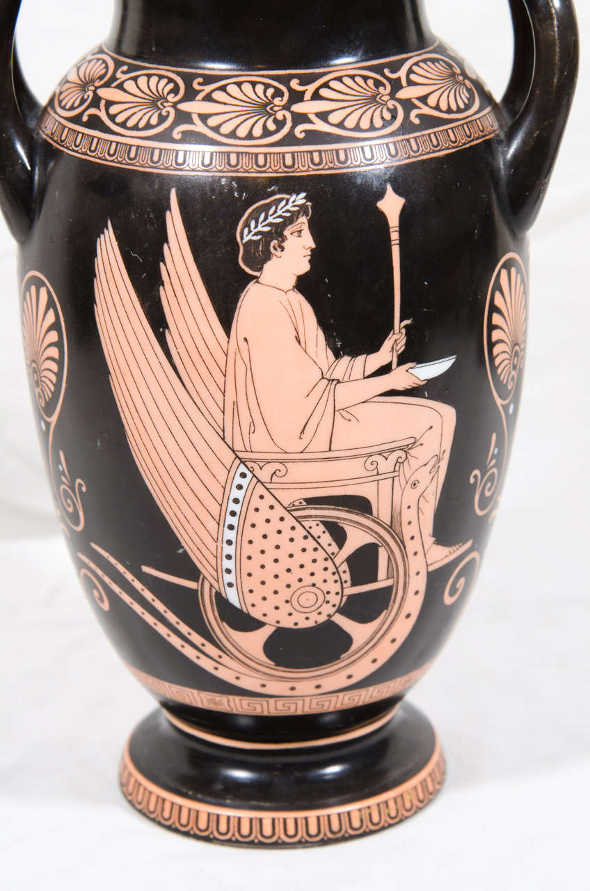 Neoclassical Greek Vase With Mythological Figures At 1stdibs