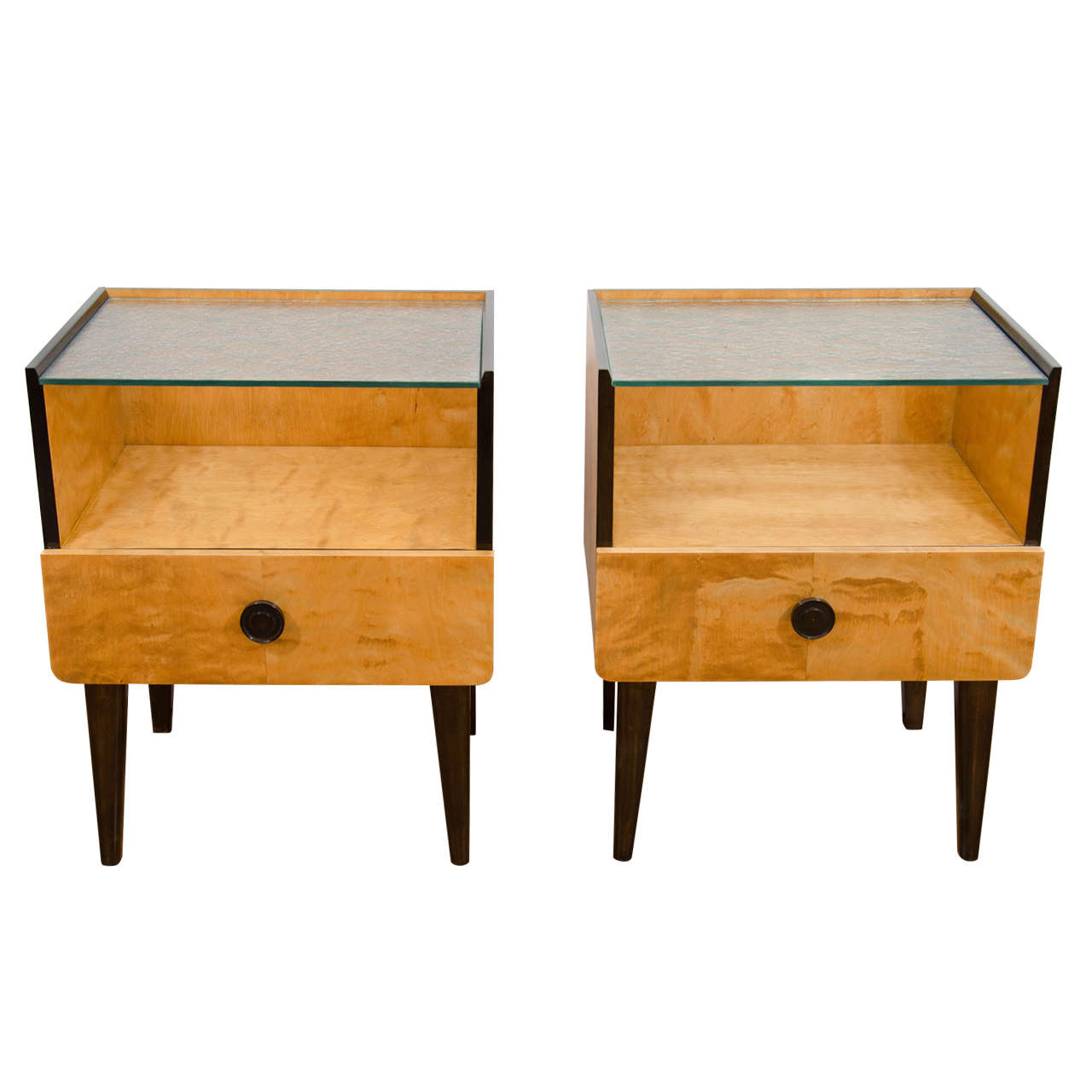 Art Deco Nightstands at 1stDibs