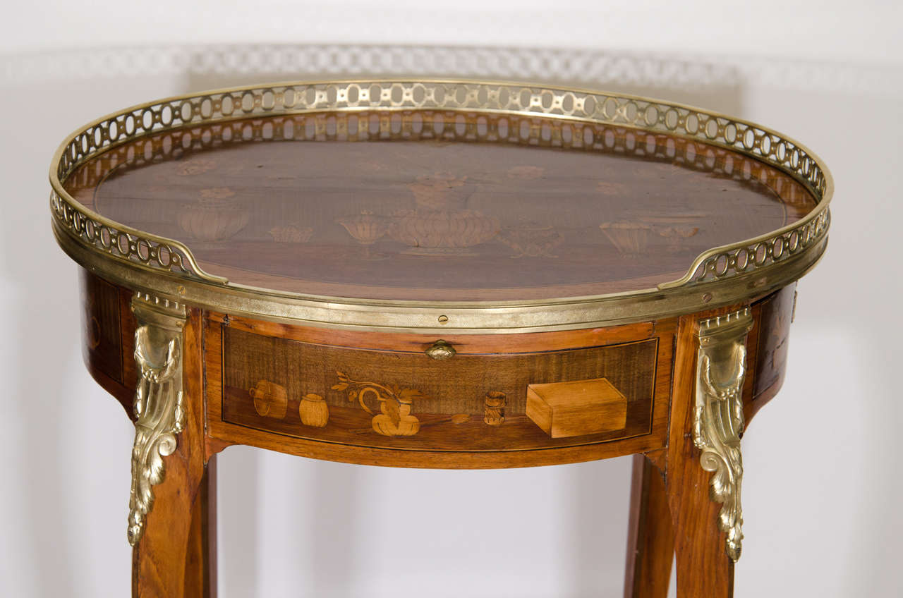 louis xv side table
