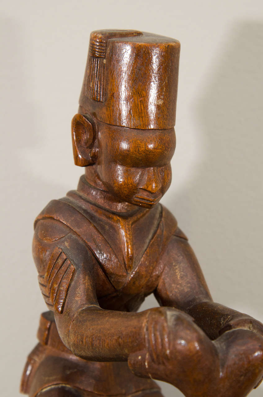kamba wood carving