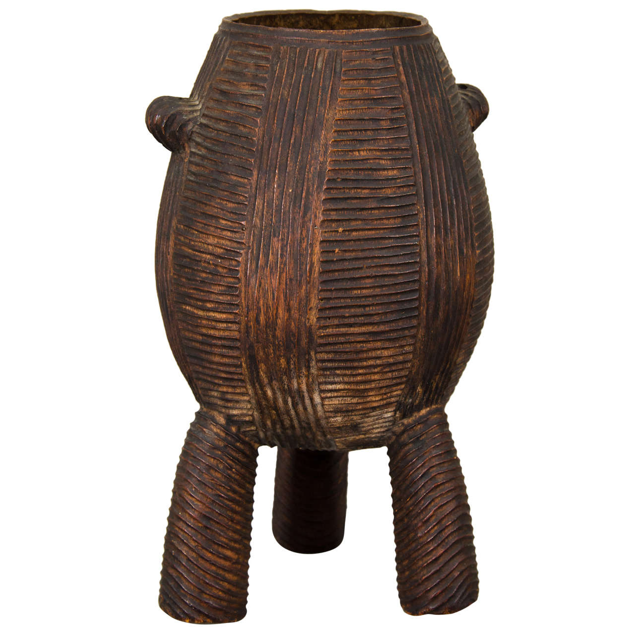 19th Century Tribal Zulu Prestige Vessel, South Africa