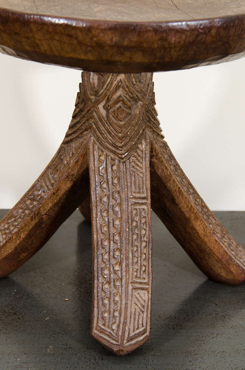 Early 20th Century Tribal Igbo Stool, Nigeria For Sale at 1stdibs