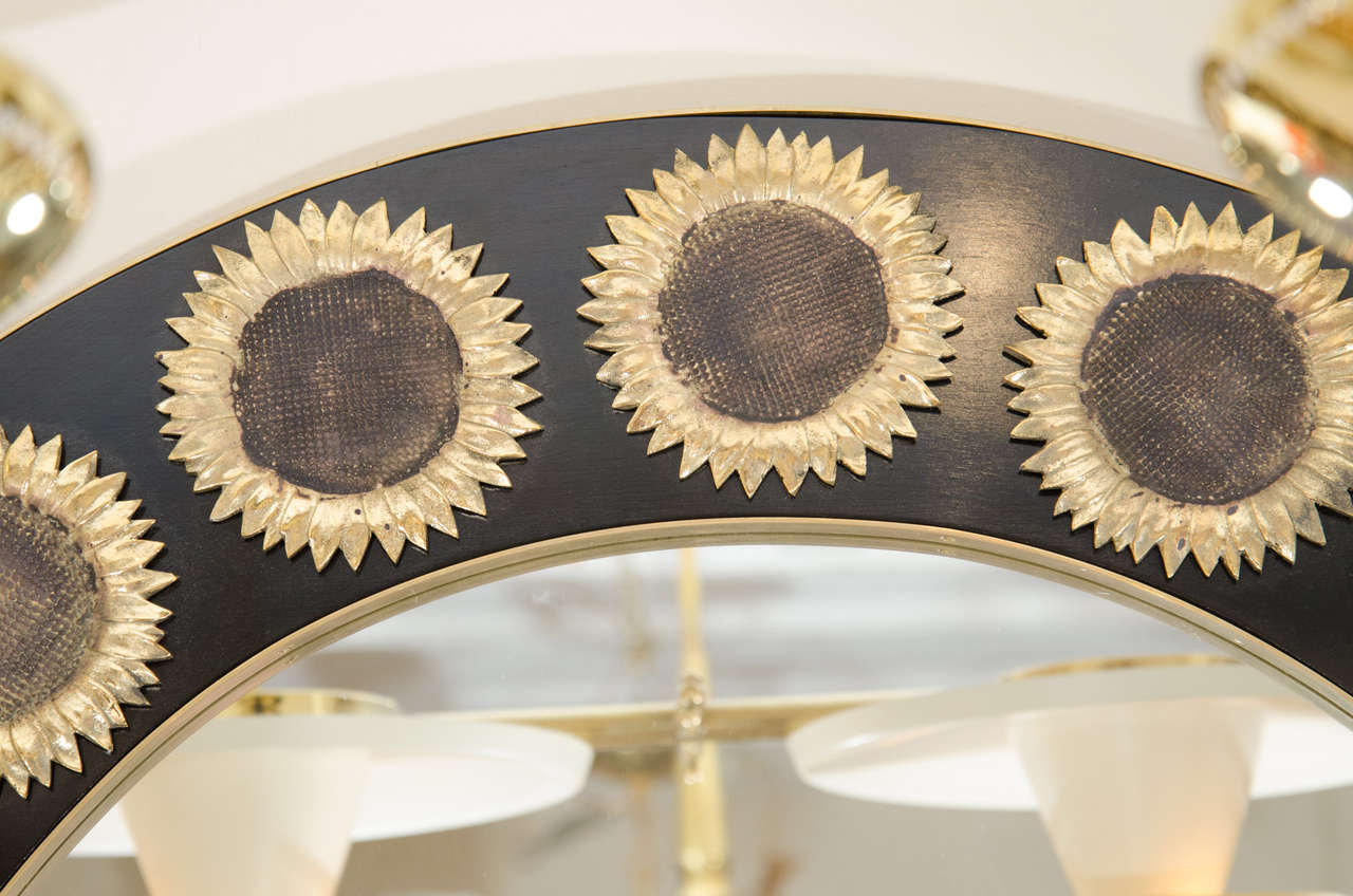 Italian Sunflower Surround Mirror