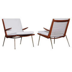 Pair of Armchairs by Peter Hvidt