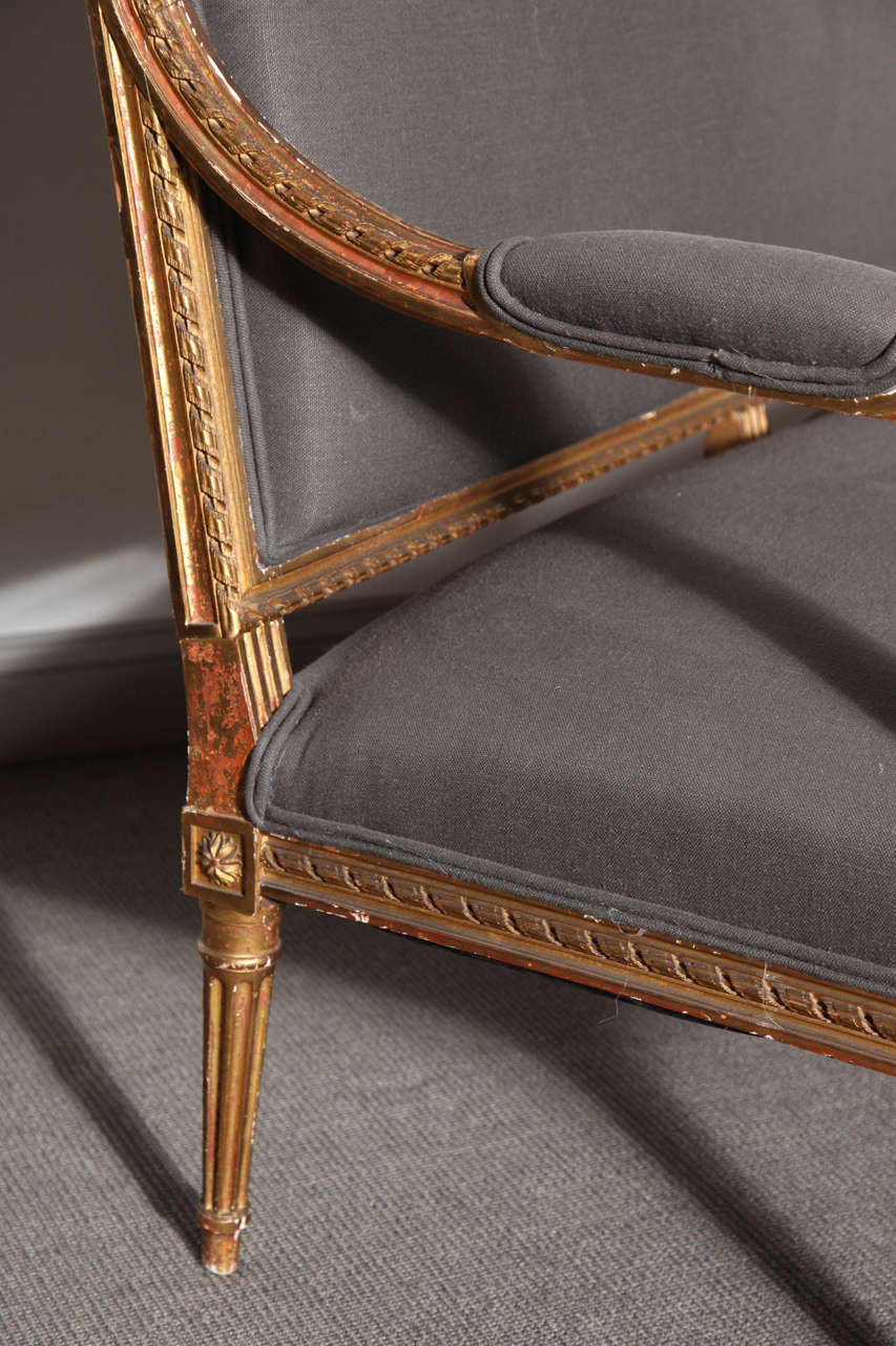 Louis XVI Style Settee 5