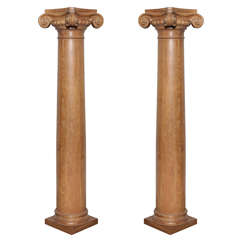 Pair of Ionic Columns