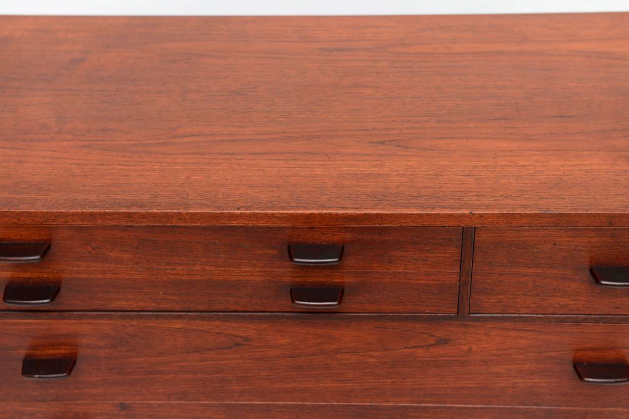 Mid-20th Century Stellar Hans Wegner Teak Dresser for Ry Mobler/George Tanier