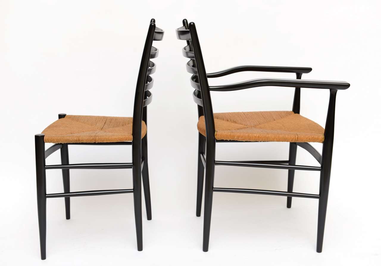 Six Fine Figli di Sanguineti Modern Chiavari Dining Chairs 1