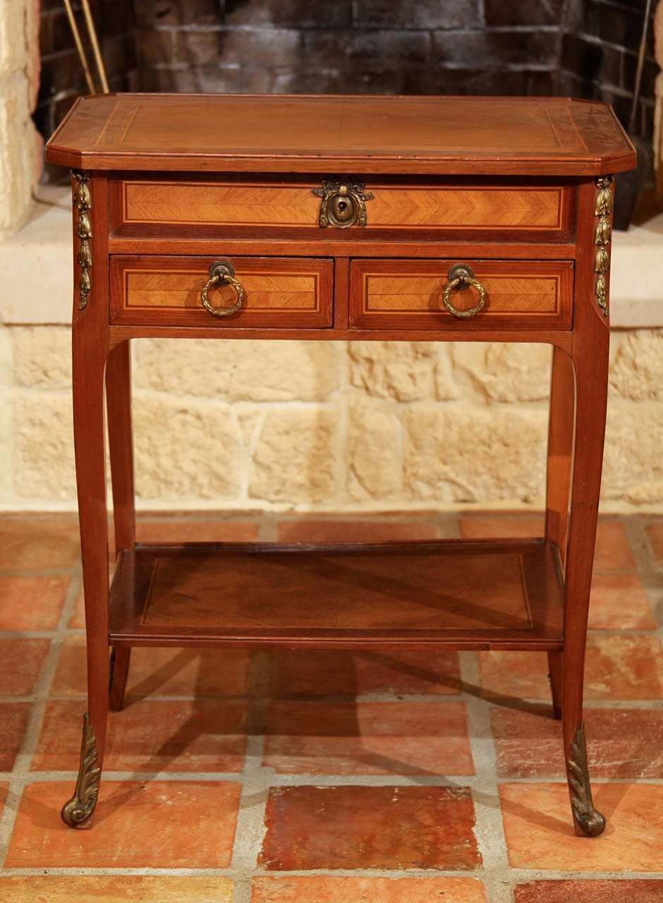 French Louis XV Style Dressing Table