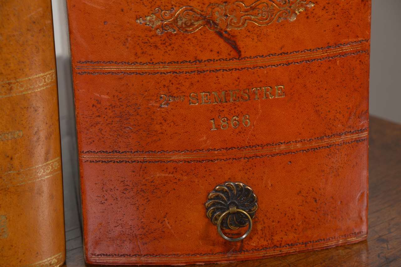 Gilt 19th Century Boites d'Archive (Archive Box)