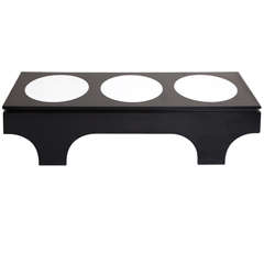 Vintage Nice Op Art Coffee Table Circa 1960