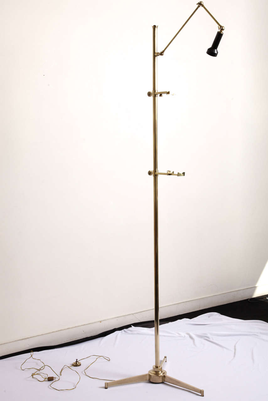 Easel Lamp By Angelo Lelli For Arredoluce