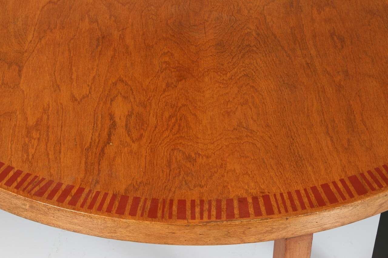 Mid-20th Century Van Keppel and Green Round Coffee Table