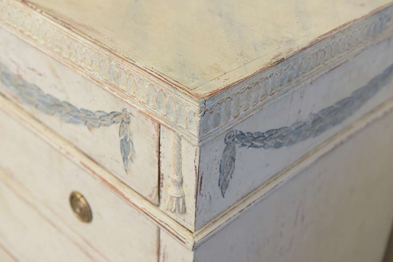 Antique Swedish Gustavian painted Dresser late 18th C. 1