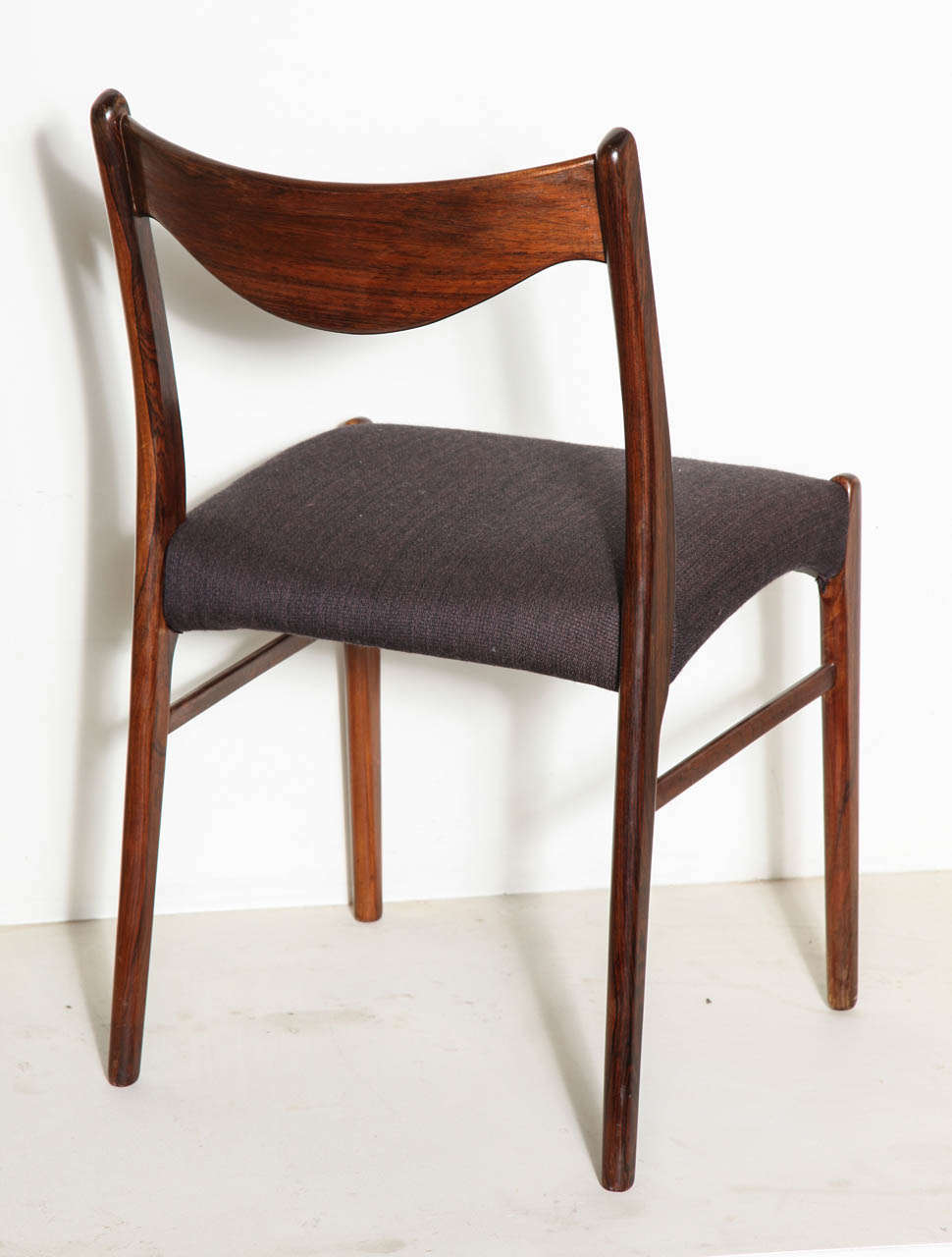 Mid-Century Danish Modern Dining Chairs, Rosewood, Set of Four 2