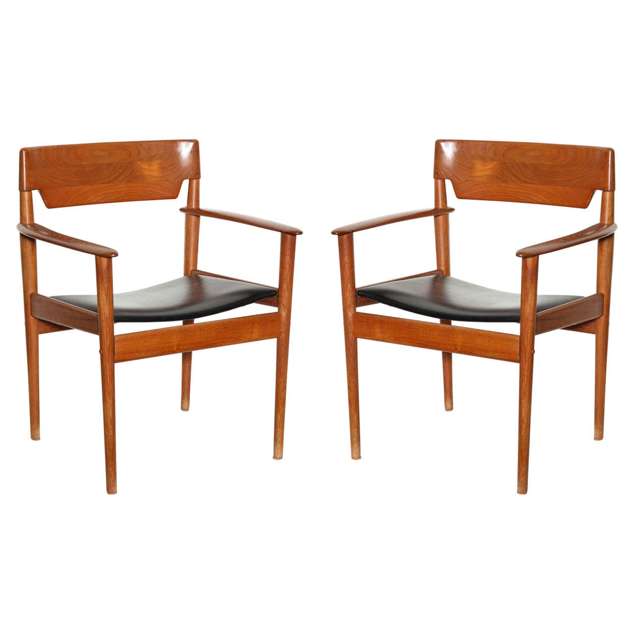 Grete Jalk Arm Chairs