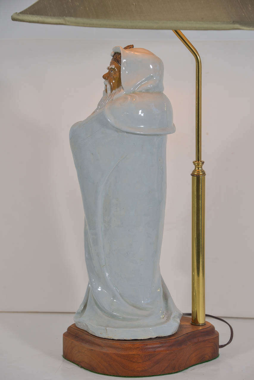 Asian Figure as Table Lamp For Sale 1