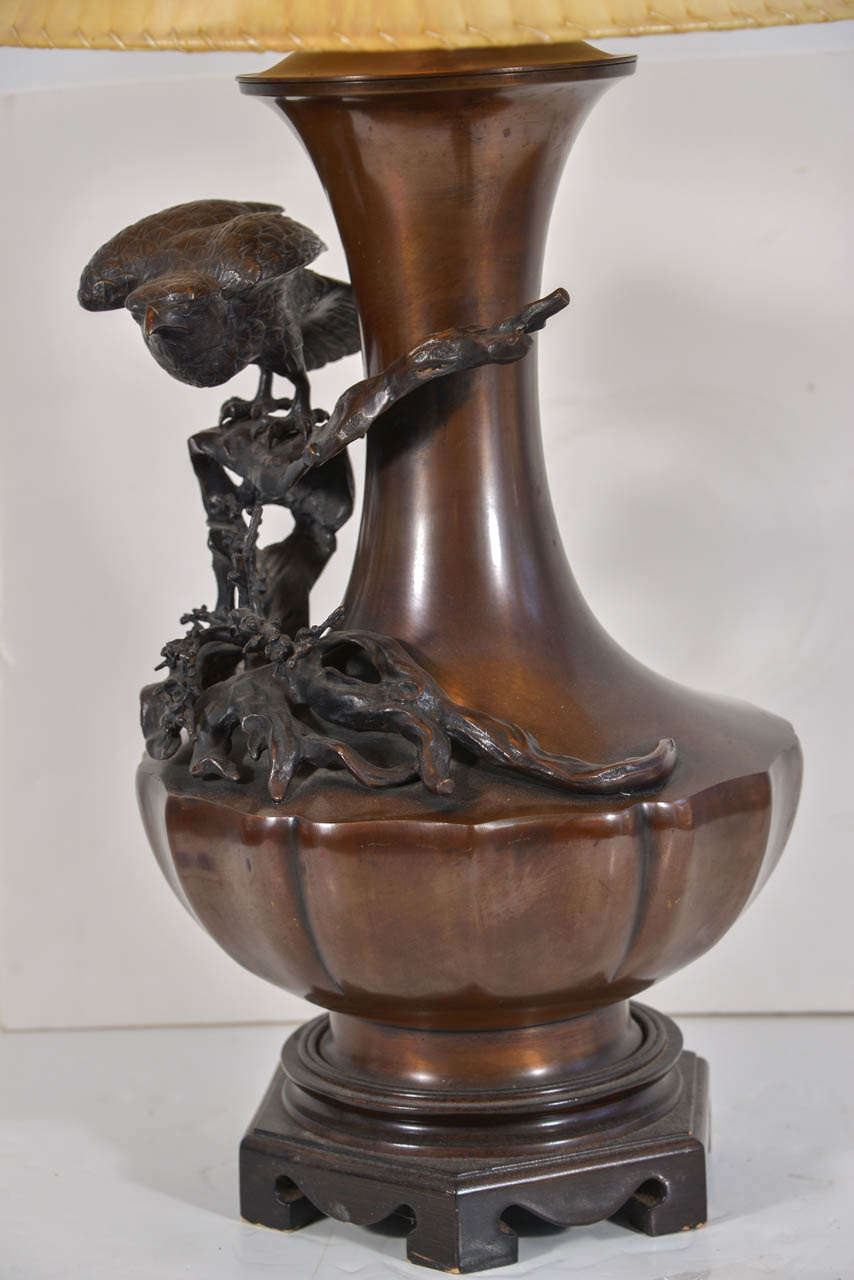 Cast Bronze Table Lamp 1