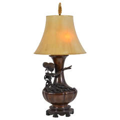 Cast Bronze Table Lamp