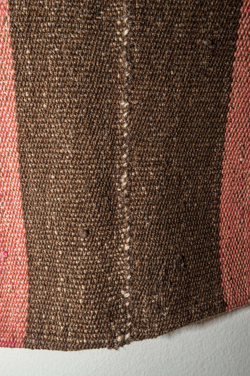 Mid-20th Century Vintage Persian Qashqa'i Jajim Flat-Weave Rug