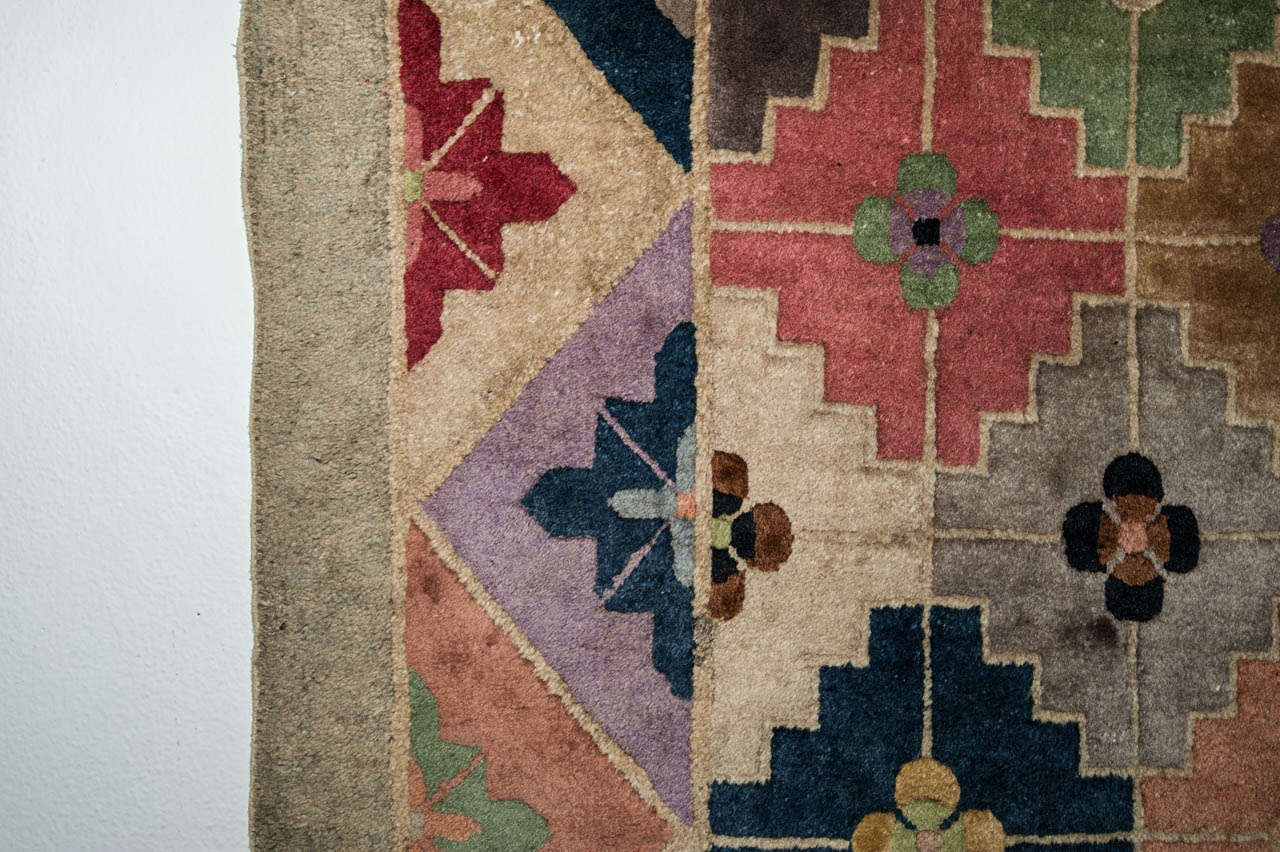 Art Deco Chinese Carpet 1