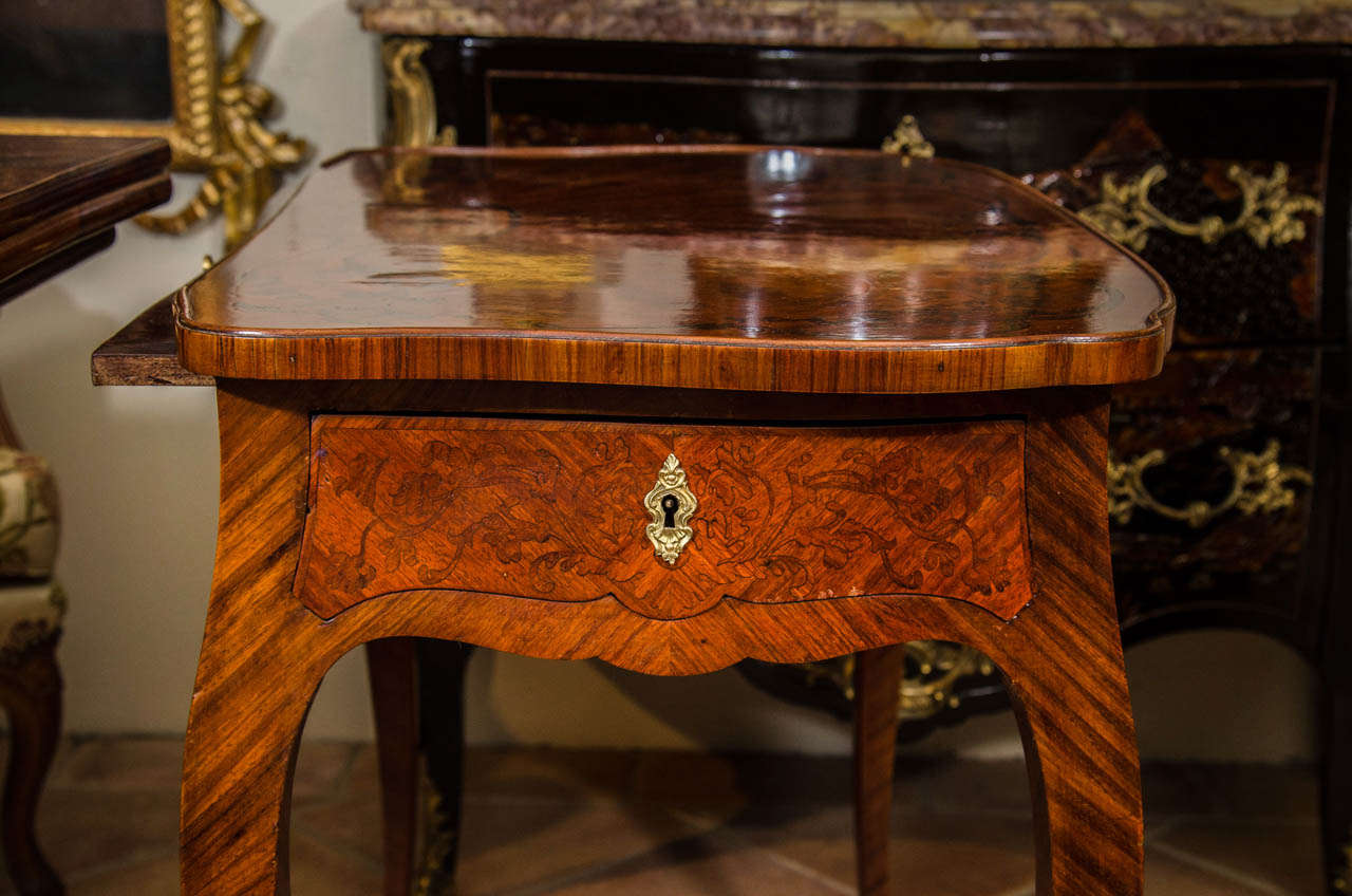Louis XV Marquetry Inlaid Table 3