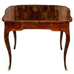 Louis XV Marquetry Inlaid Table