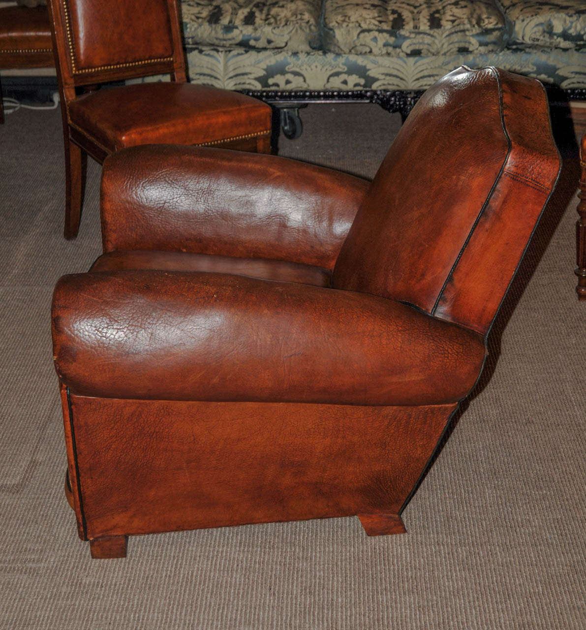 Pair of 1950's Club Armchairs For Sale 1